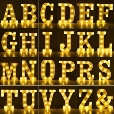 Name Letter led for party